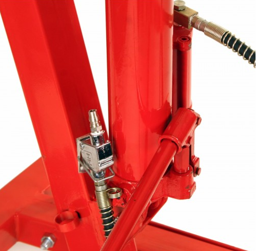Dragway Tools 2 Ton Folding Air Hydraulic Engine Hoist Cherry Picker Shop Crane Hoist Lift 